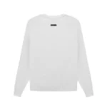 Essentials Overlapped Sweater White