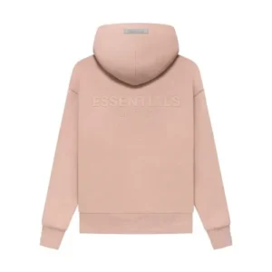 Fear of God Essentials Pullover Hoodie Pink For Kids