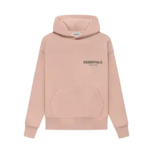 Fear of God Essentials Pullover Hoodie Pink For Kids