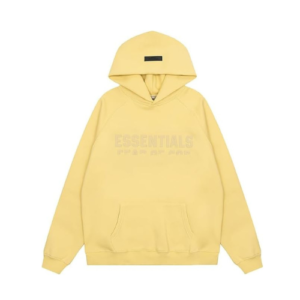 Fear Of God Essentials yellow Hoodie