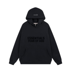 Fear Of God Essentials Black Hoodie