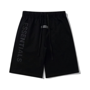 Essentials Black Shorts